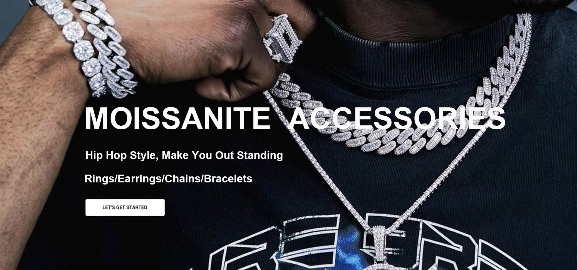 Moissanite Accessories, Custom Moissanite Jewelry, Moissanite Jewelry Manufacturer